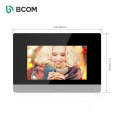 Bcom 4 écran tactile filaire 7 pouces ip interphone visible, supporte l&#39;application tuya cate 5/6 système d&#39;interphone système de sécurité intelligent